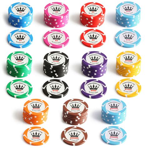  crown poker chip values